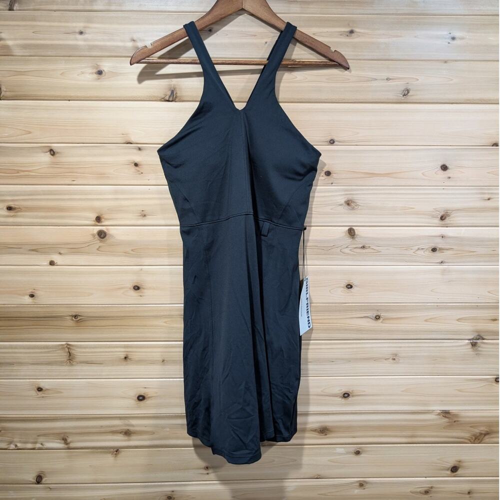 Girlfriend Collective Dress Womens XL Black Active Dress‎ New